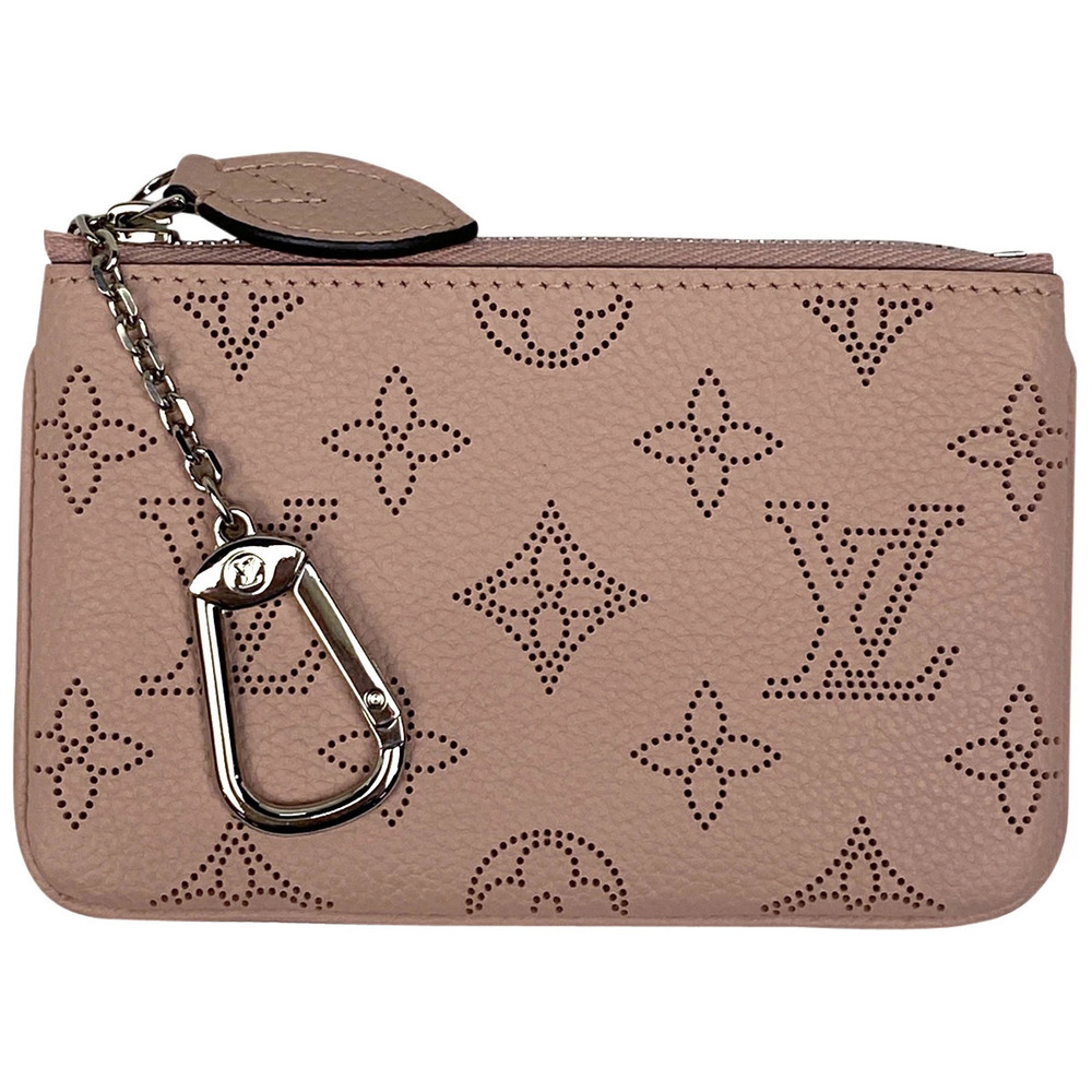 Louis Vuitton Pochette Coin Monogram Mahina Magnolia Pink
